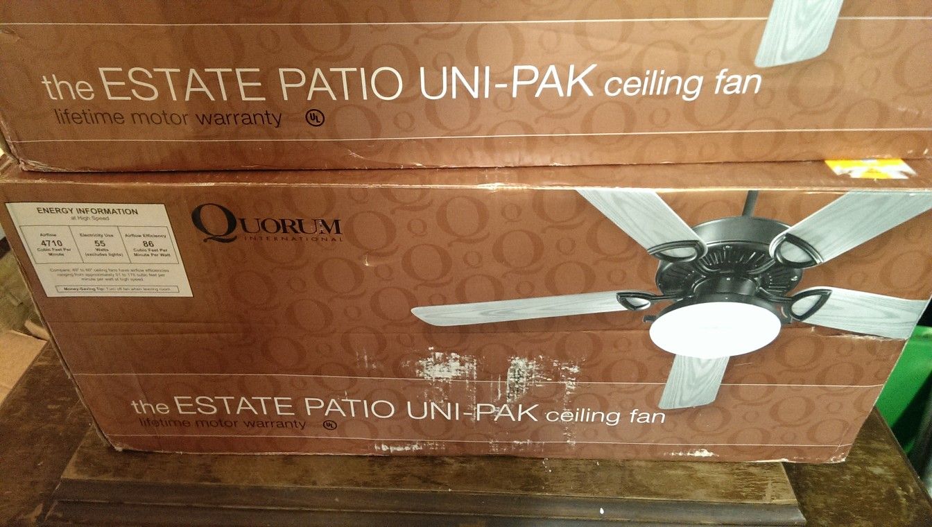 Quorum Ceiling fan kit 143525 906 white