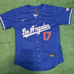 Los Angeles Dodgers Shohei Ohtani New Blue In Game Jersey