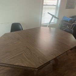 Wooden dinning table