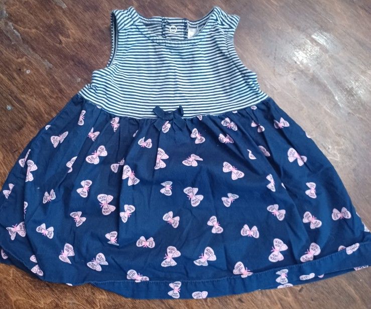 "Carter's" Dress With Butterflies