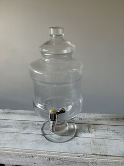 Glass Beverage Dispenser