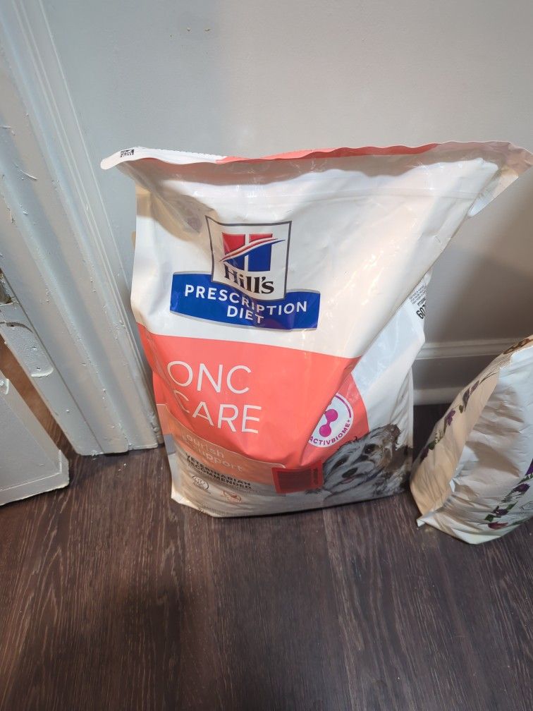 Unopened ONC Hill's Cancer Dog Food