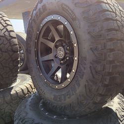 All 4 Wheels 17x9 Tires 35 Of Road Available