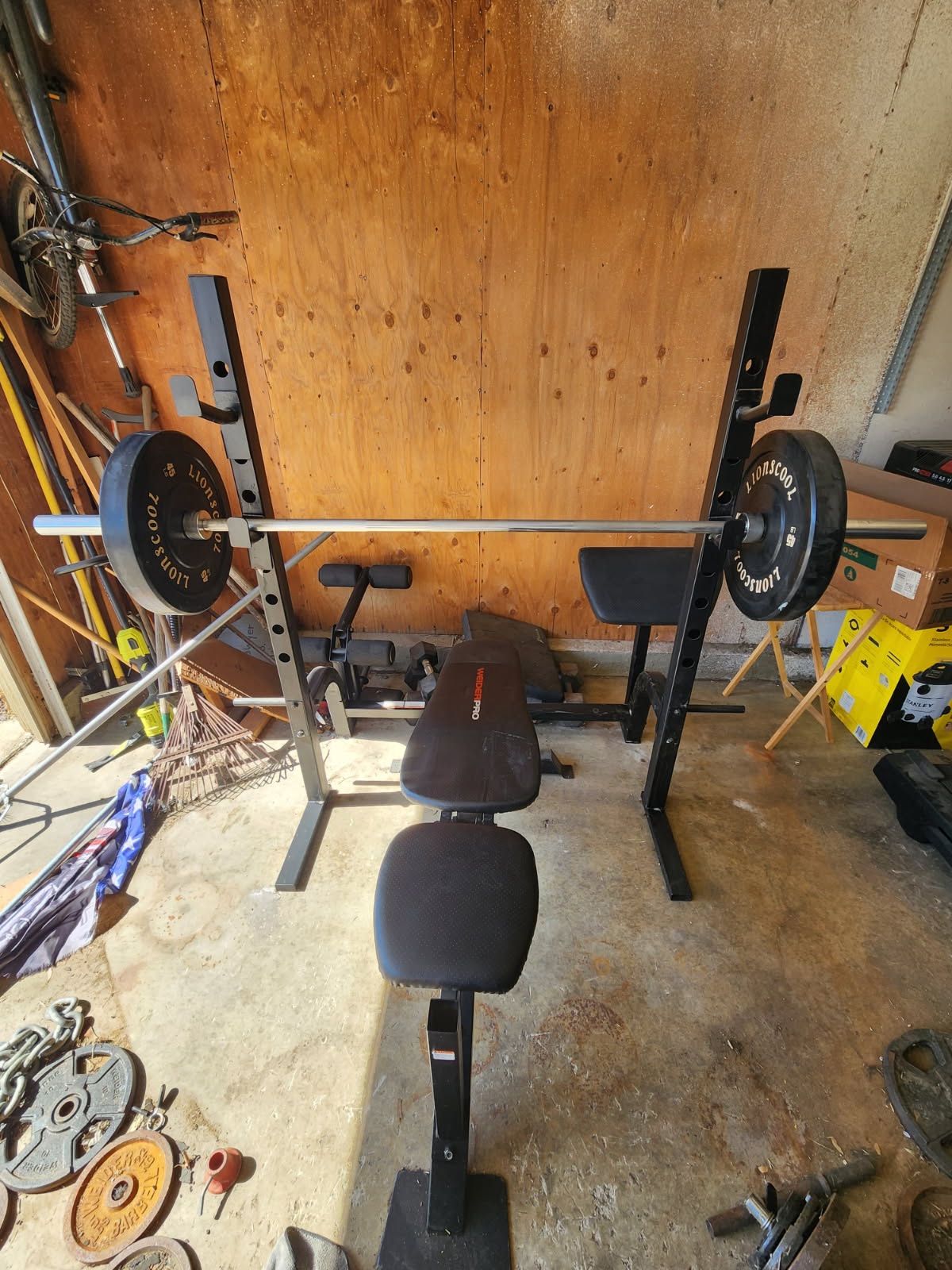 Wieder Pro Weight Bench, Etc.