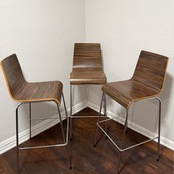 3 Contemporary Bar Stools