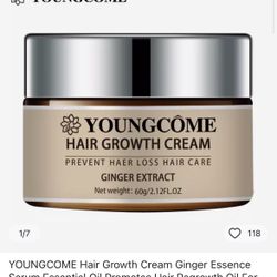 Hair Growth Cream Ginger Extract 