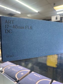 Sigma Lens for Sony E-Mount 17-40mm 