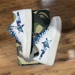 BAPESTA ABC BLUE CAMO 