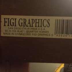 Black Stallion mare Figurine