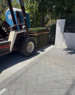 Sod and sprinkles $3 per sq/ ft