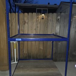 4ft x3 1/2 ft  shelving 