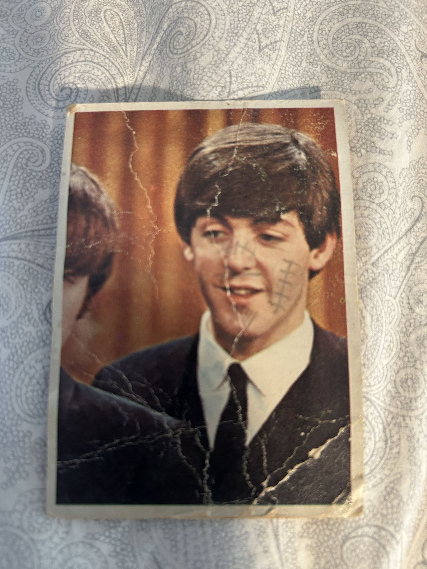 Paul McCartney.#41 Topps Beatles Card