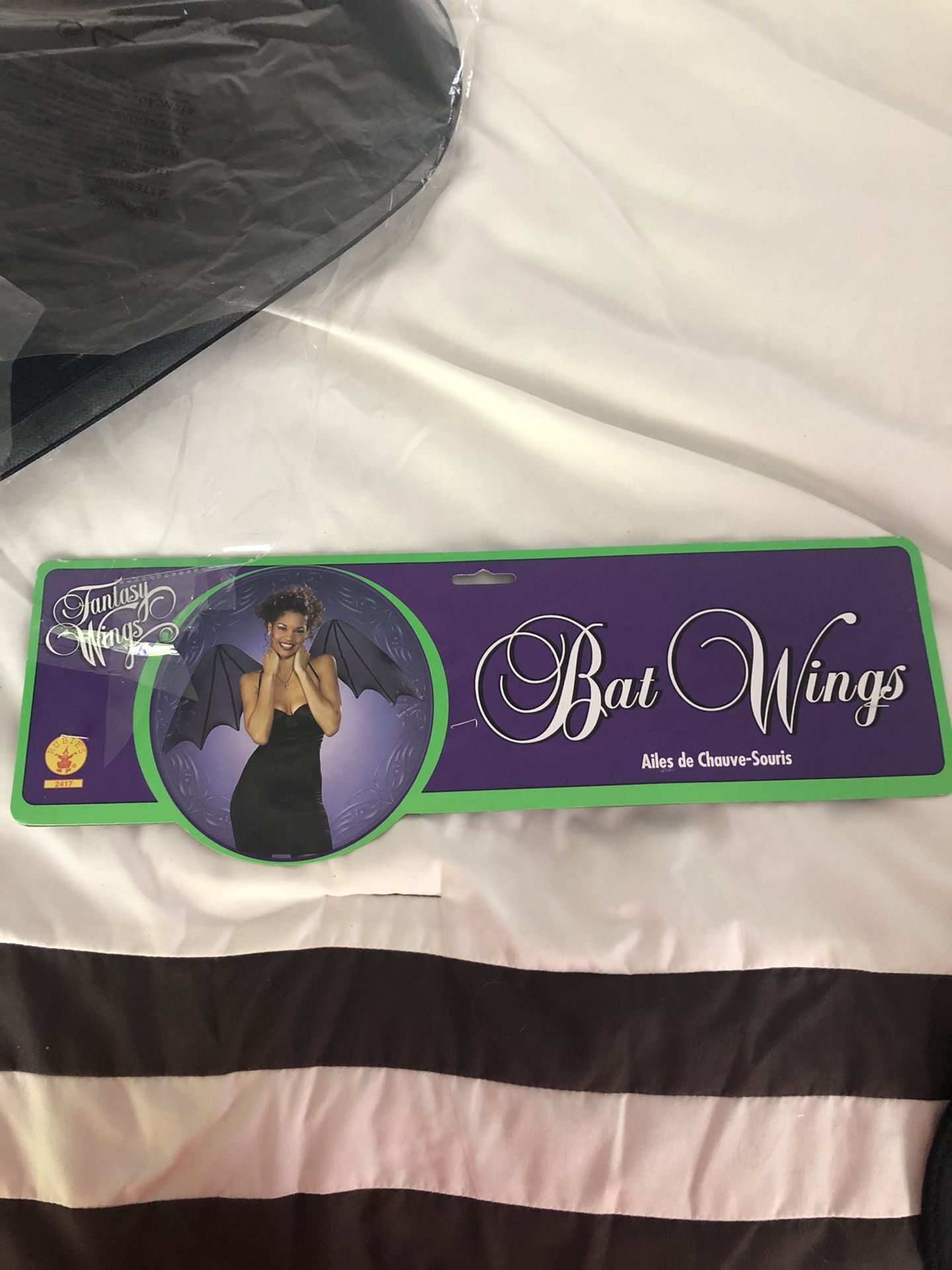 Black Bat Wings - Halloween Costume.
