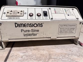 Dimensions pure sine inverter