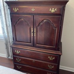 Armoire Dresser, mahogany, 