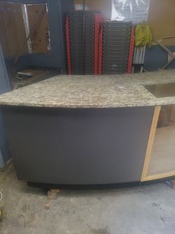 Marble Counter Display Great For Big Office