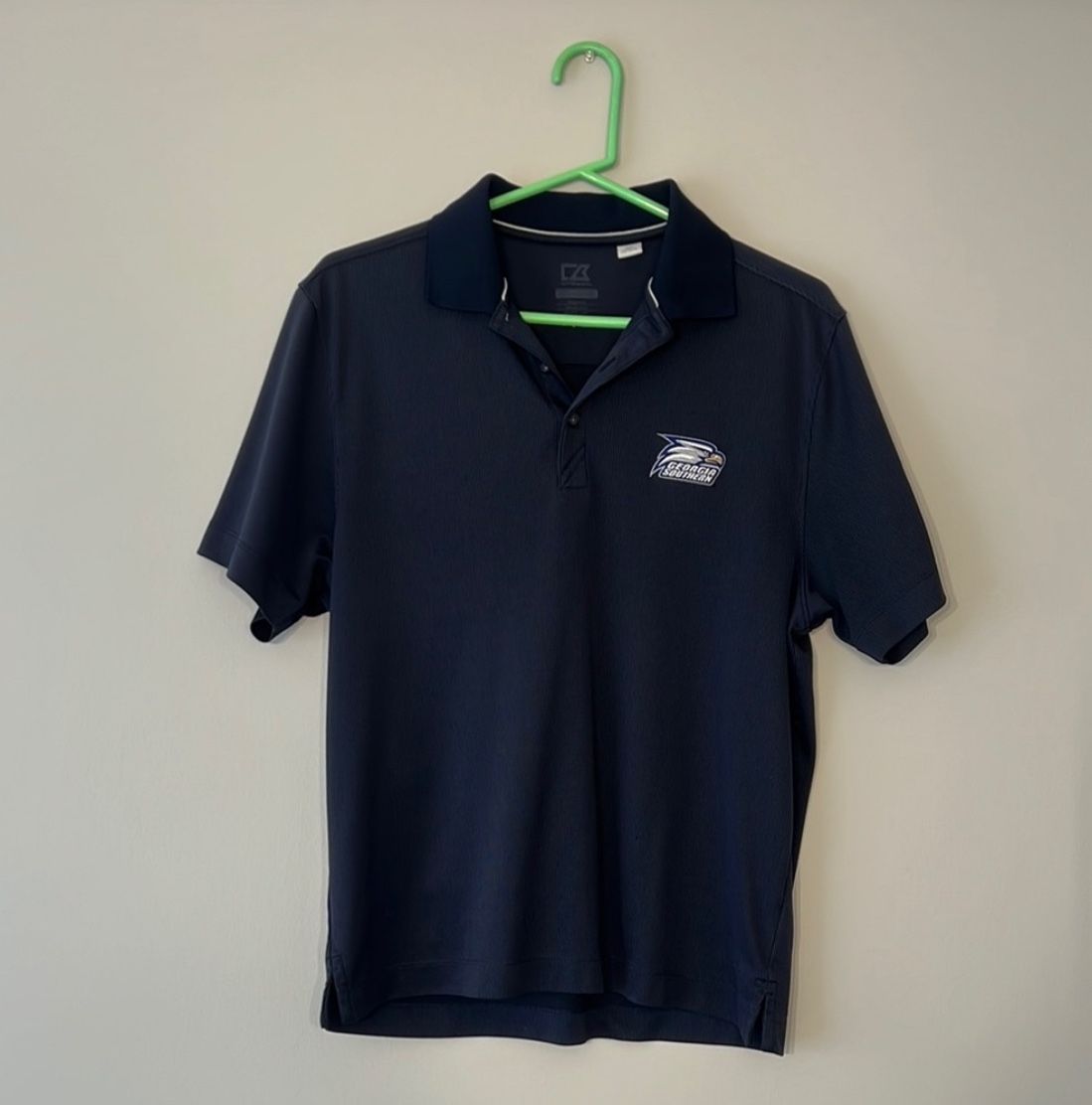 Blue Georgia Southern Cutter & Buck Polo Shirt