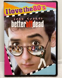 Better Off Dead (1985) DVD John Cusack I Love the 80’s Widescreen Comedy Movie