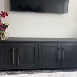 Modern Wood Console Table - Excellent Condition