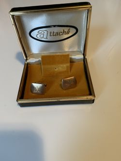 Vintage Attache starburst cufflinks