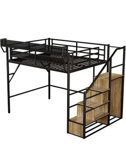 Queen loft bed