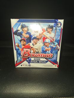 2026  BOWMAN MLB TRADING CARDS MEGA BOX