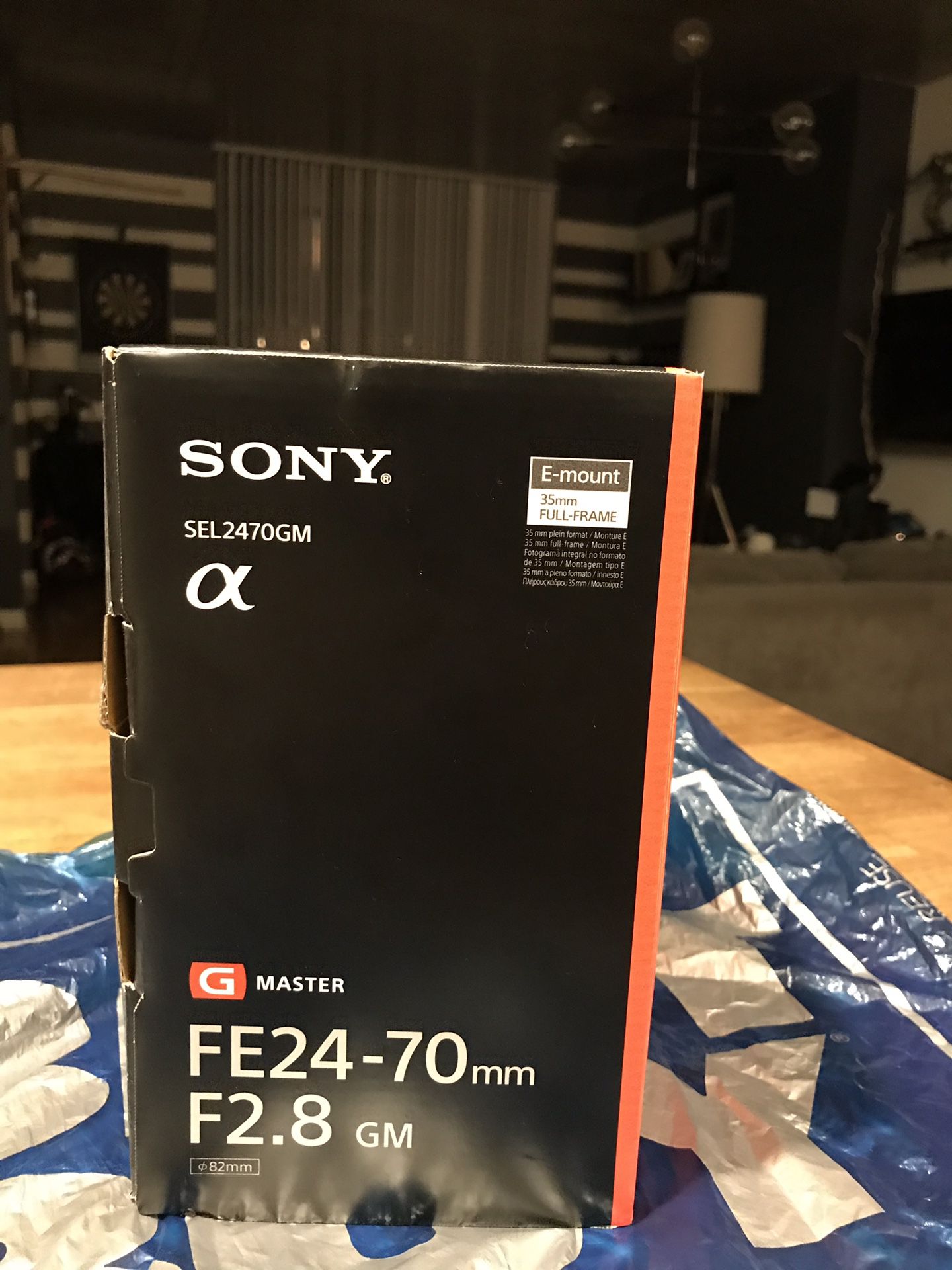 Sony 24-70 f2.8 G master Lens (if the listing is up, yes!! It’s available!!)