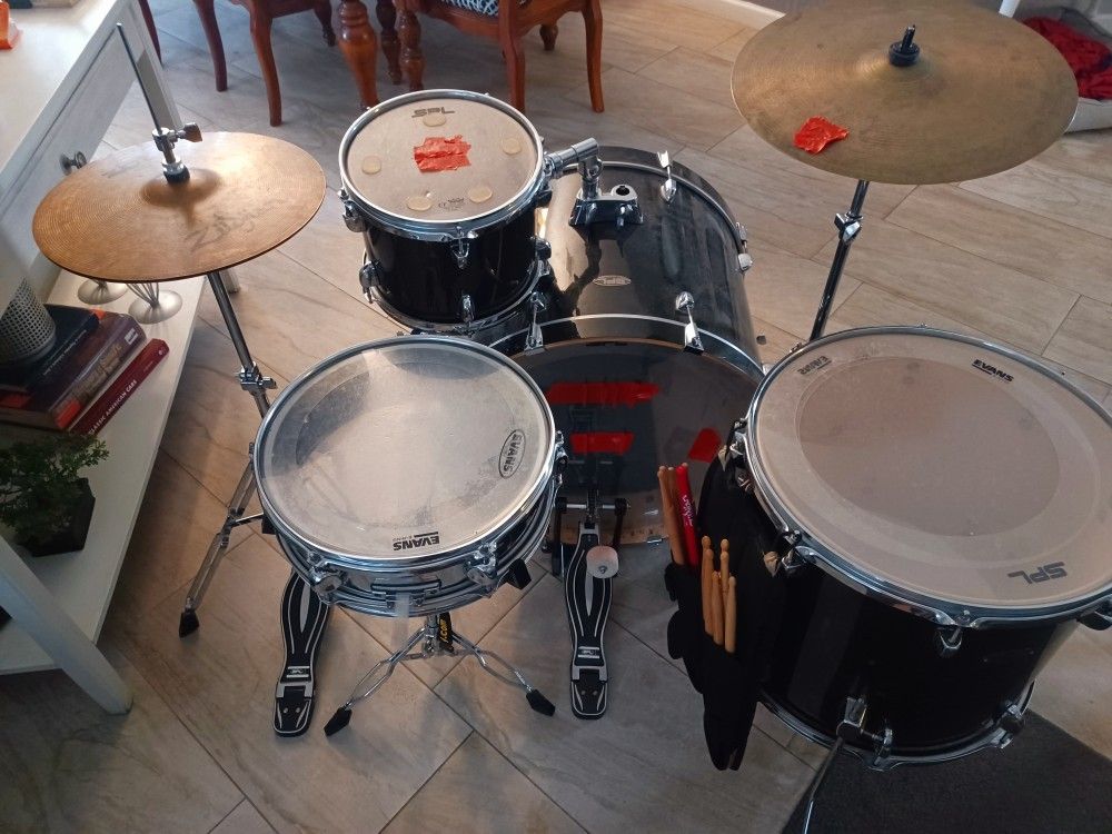 S.P.L Birchwood Drum Set