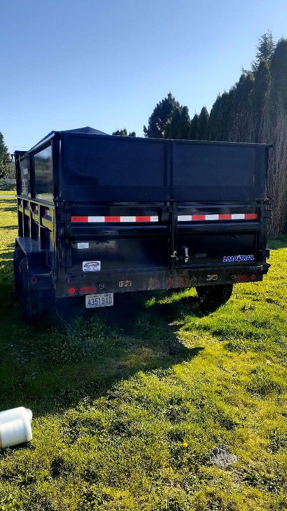 2020 16x8 Dump Trailor