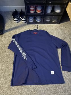 Large (Blue) Supreme Long Sleeve