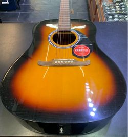 Fender Acoustic Guitar FA-125 SB, Nice Shape!