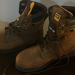 Caterpillar Steel Toe Boots