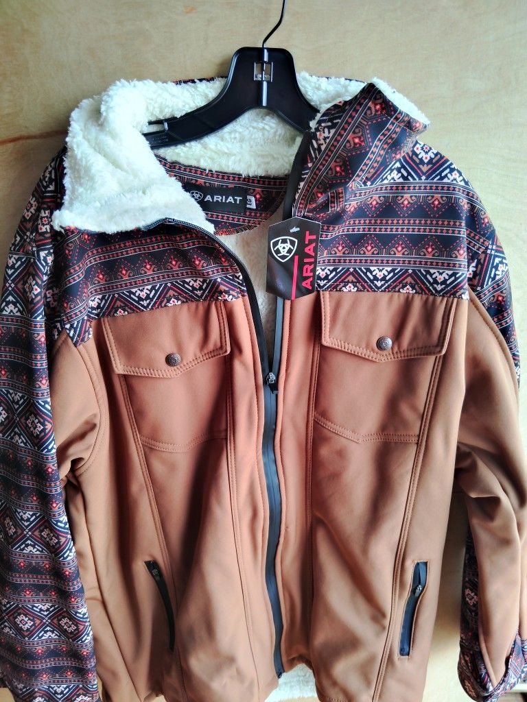 Heavy Duty Cowboy Vaquero Jacket Brown