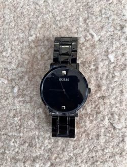 Men Black Guess Watch