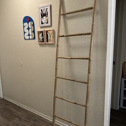 Bamboo Towel Ladder
