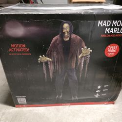 7ft Mad Monster Marlon Animated Halloween Prop