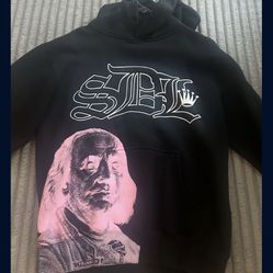 Pink Sdl Hoodie Size Medium 
