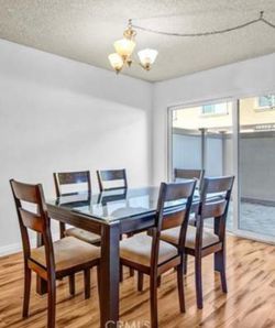 Dining table 6 chairs