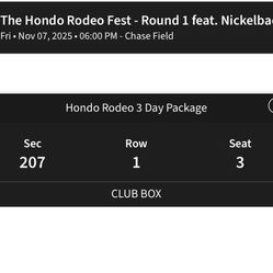 Hondo Rodeo 3day Pass