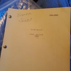 "The Boots" Final Draft Script 