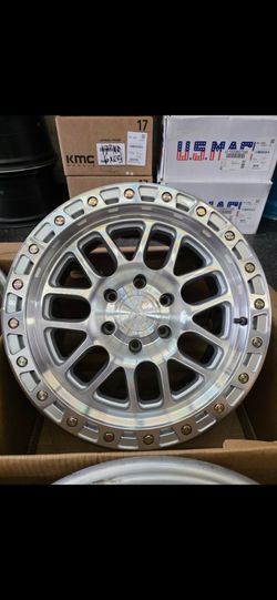 17" ARENA offroading 17x8.5 +0mm offset machined chrome
