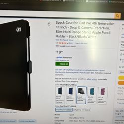 Speck iPad case 11 inch 