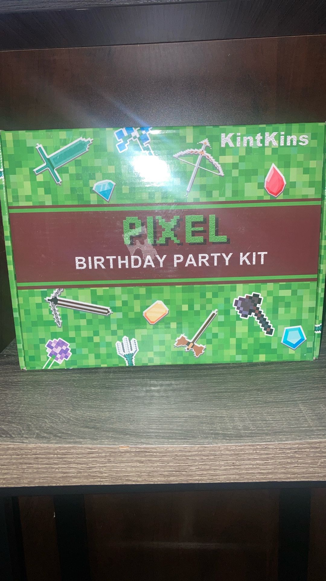 Minecraft birthday set