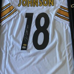 Diontae Johnson Steelers Autograph Jersey