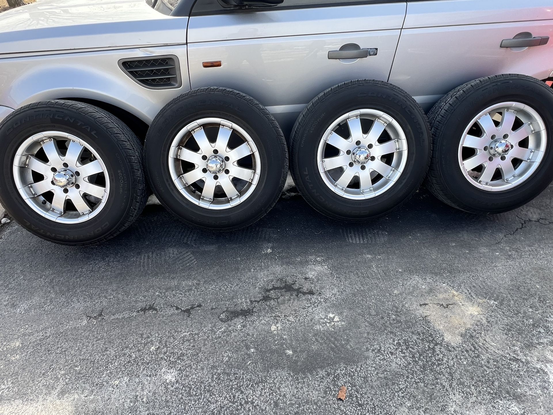 17” F-150 Wheels And Tires 245/70/17