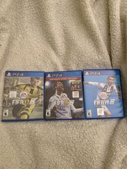 FIFA 17-18-19 For PS4