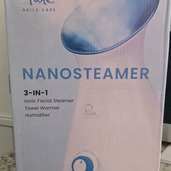 Pure Daily Care NanoSteamer Large 3-in-1 Nano Ionic Facial Steamer