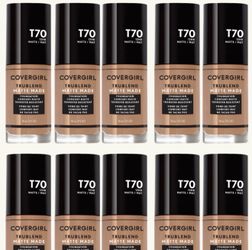 48 Pieces Of Covergirl Trublend Matte Made Liquid Foundation, T70 Caramel