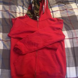 Red Bape Hoodie