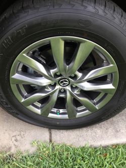 Wheels only. New. Mazda CX-9